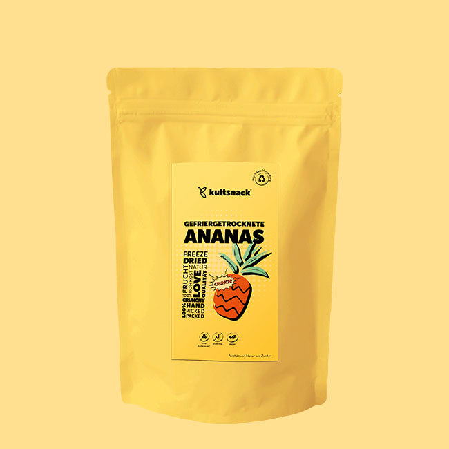Gefriergetrocknete-Ananas-Familygroesse