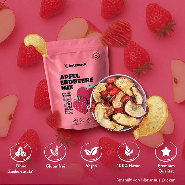 Apfel-Erdbeere-Mix-Bulletpoints