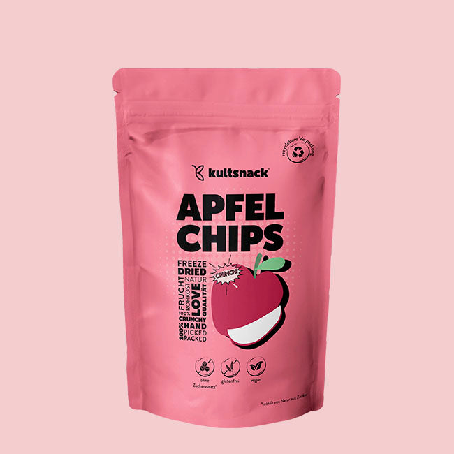 Apfelchips-Startgroesse