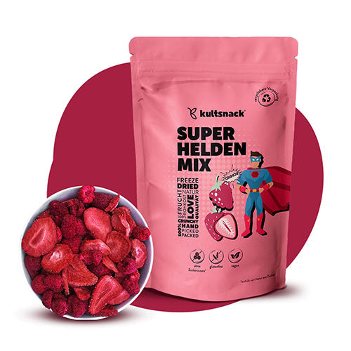 Superhelden-Mix-gefriergetrocknete-Beeren