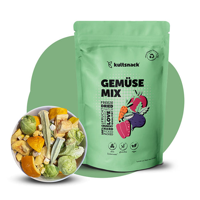 Gefriergetrockneter-Gemuese-Mix
