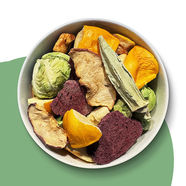 Gefriergetrockneter-Gemuese-Mix-mit-Apfel-in-der-Schale