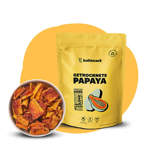 Getrocknete-Papaya