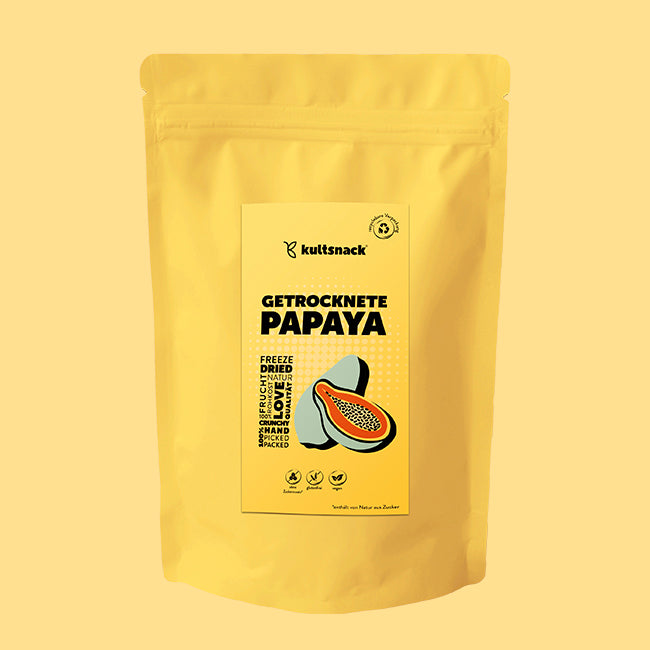 Getrocknete-Papaya-Vorteilsgroesse