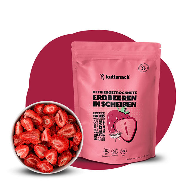 Erdbeeren-in Scheiben-Gefriergetrocknete-Fruechte