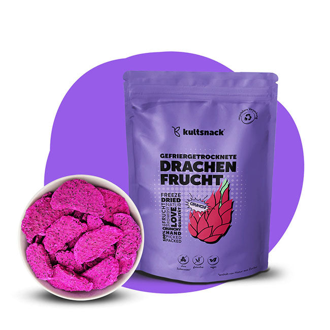 Drachenfrucht-Gefriergetrocknete-Fruechte
